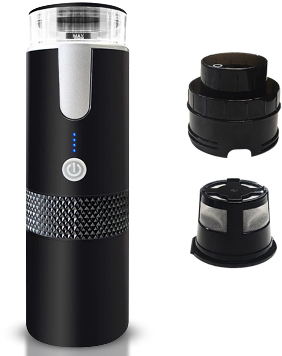 Omgoods - Draagbare Elektrische Espresso Machine - Voor Camping en Reisgebruik