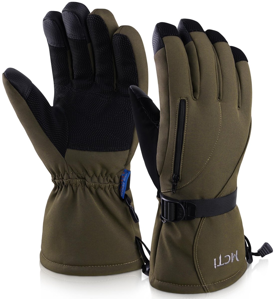Omgoods - Waterdichte Winterhandschoenen voor Skiën, Warm en Winddicht
