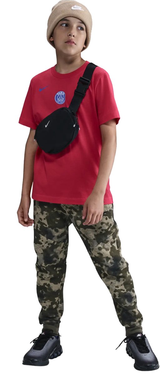 Nike PSG T90 Remix Jr Tee voor een jongen T-shirt Rood