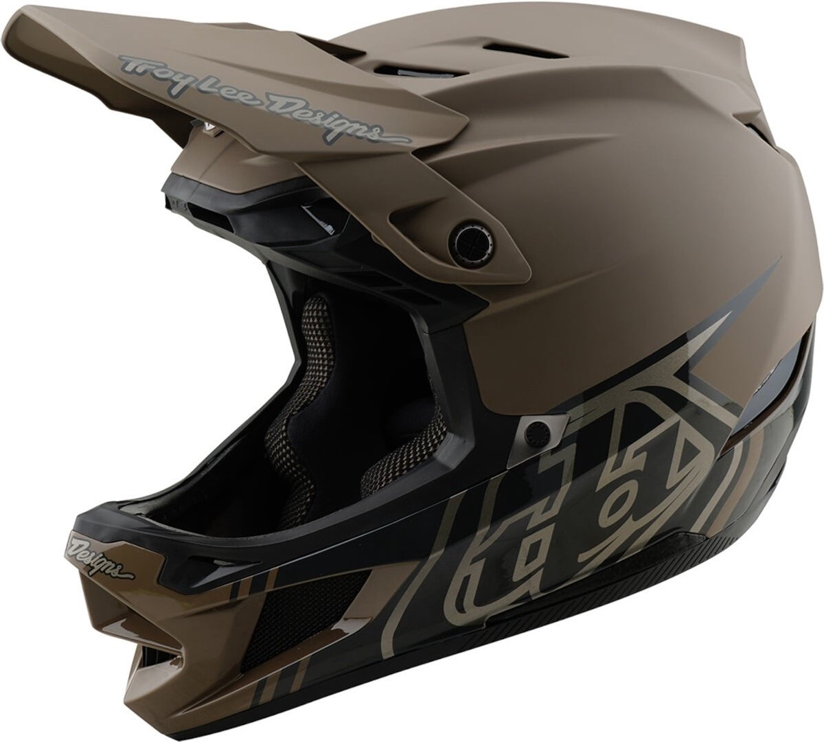 Troy Lee Designs D4 Mips Stealth Composiet Downhill Roer -