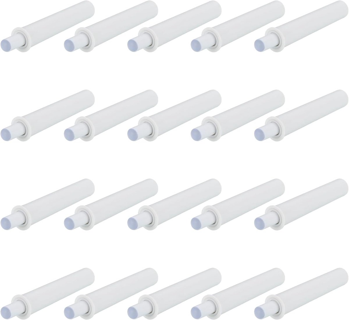 Softclose Deurdempers, 20 stuks, push-to-open deuropener, kastdeur