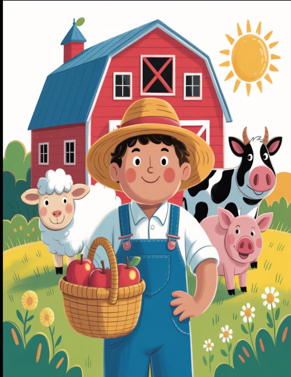 Farm Coloring Book