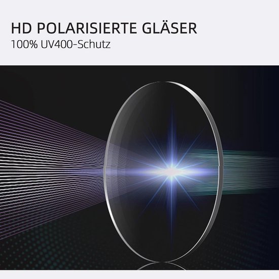 Gepolariseerde zonnebril, pilotenzonnebril, licht, TR-frame, UV400-bescherming, zonnebril — afbeelding 2