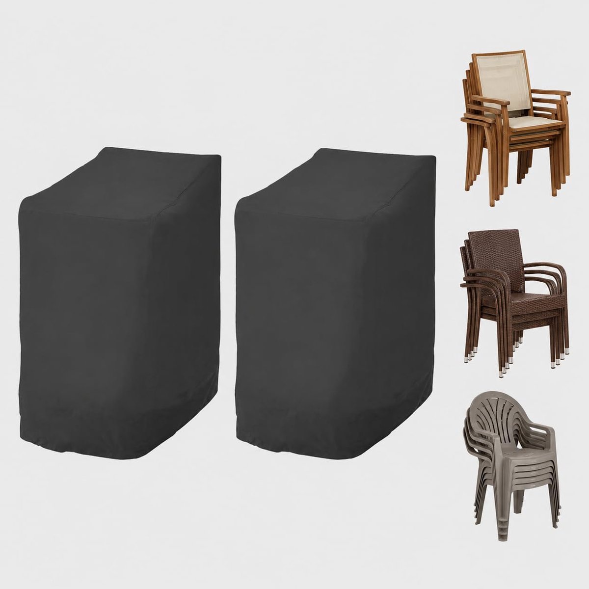 Stoelen, 210D Oxford, met PU-coating, waterdicht, winddicht