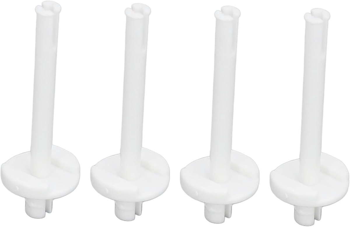 Spool pin set voor naaimachines - 4 stuks - kunststof - duurzame vervangaccessoires voor naaimachines - SnelShoppen