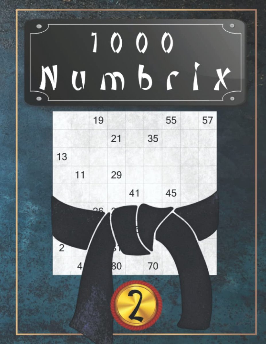 SnelShoppen - 1000 Numbrix Vol. 2: Japanse Puzzels voor Hersensport en Hersentraining - Zeer Moeilijk Niveau - Perfect voor Puzzel Fans