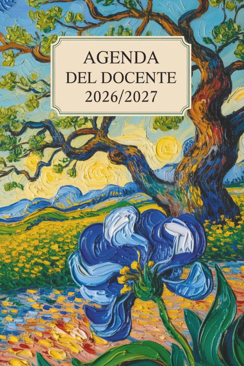 Agenda Del Docente 2026/2027 - Origineel en Praktisch - Perfect voor Leraren - Handig voor Lesregistratie - ShopVlot