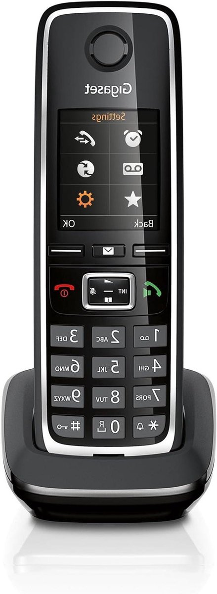 Draadloze Telefoon - Huistelefoon - Thuiscommunicatie - Groot kleurendisplay - 200 contacten - Zwart