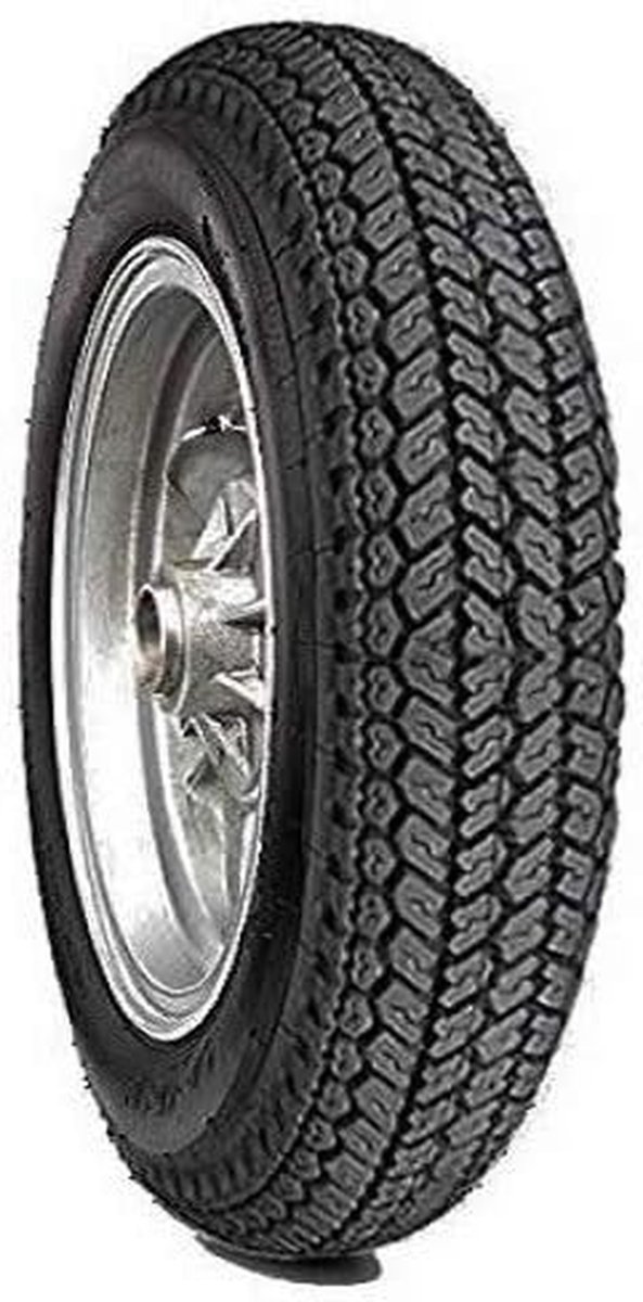 Motor Scooter Band - Scooterband Motorband - Veilig Rijden - Klassiek Profiel - 3.50-10 4PR - Zwart