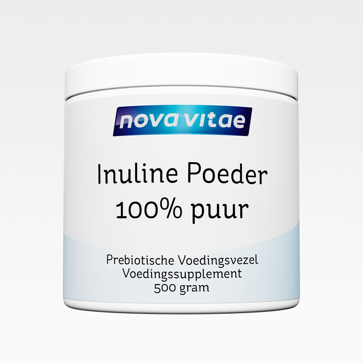 Nova Vitae - Inuline Poeder - Prebiotische Voedingsvezel - 100% Puur - 500 gram