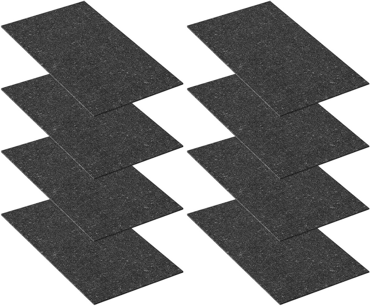 Capillaire Matten - Zelfwaterend Vilt - Zaailingen Kweken - Optimale Hydratatie - 33x20CM - Zwart