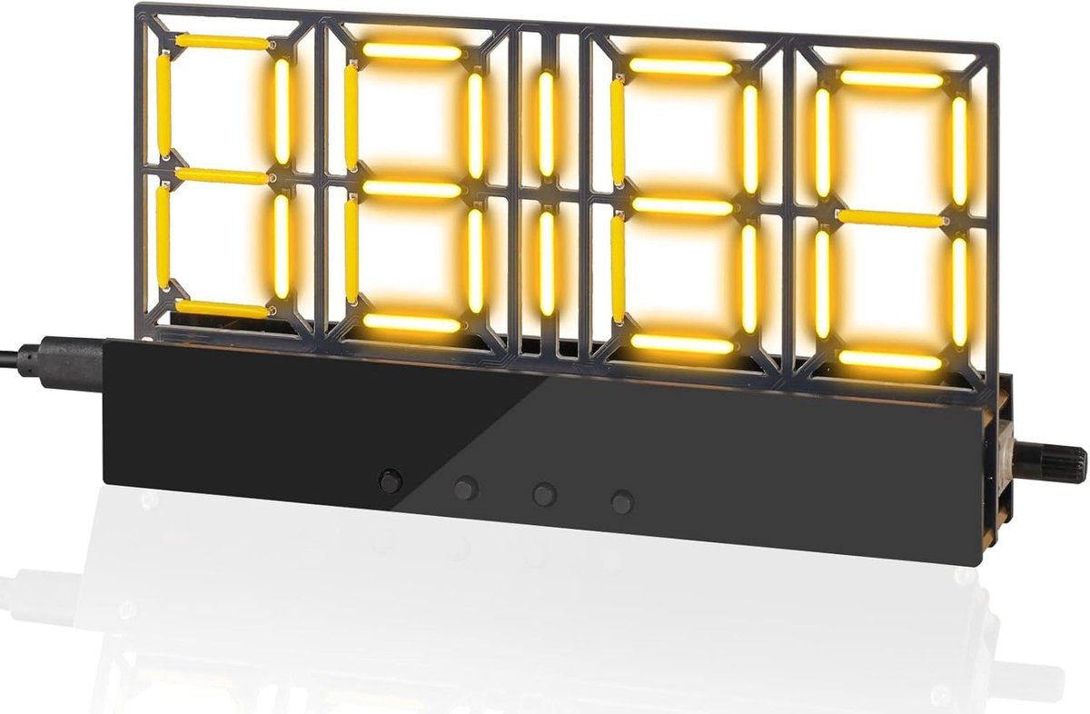 Solderen voor Beginners: 4 Digit LED Digitale Klok Kit met Verstelbare Helderheid en Datumweergave voor Elektronische Projecten