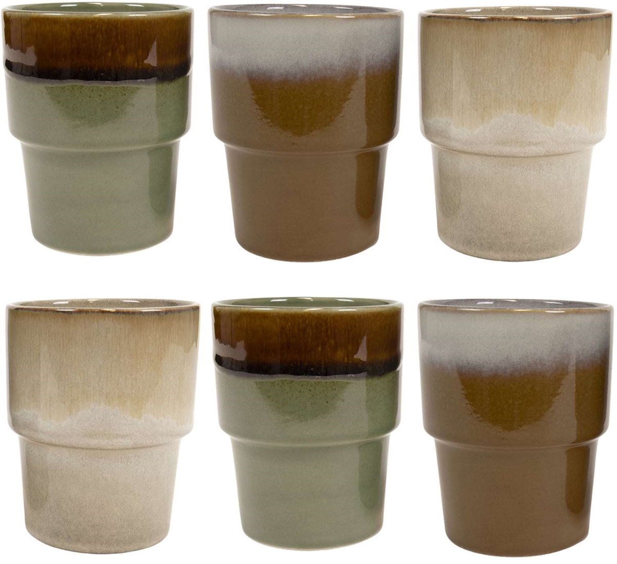 Cookinglife Bekers Nomad Step 340 ml - 6 stuks