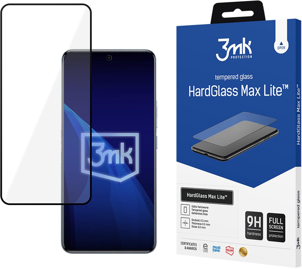 3Mk Gehard Glas Hardglass Max Lite Voor Xiaomi Redmi Note 15 4G 5G Scherm