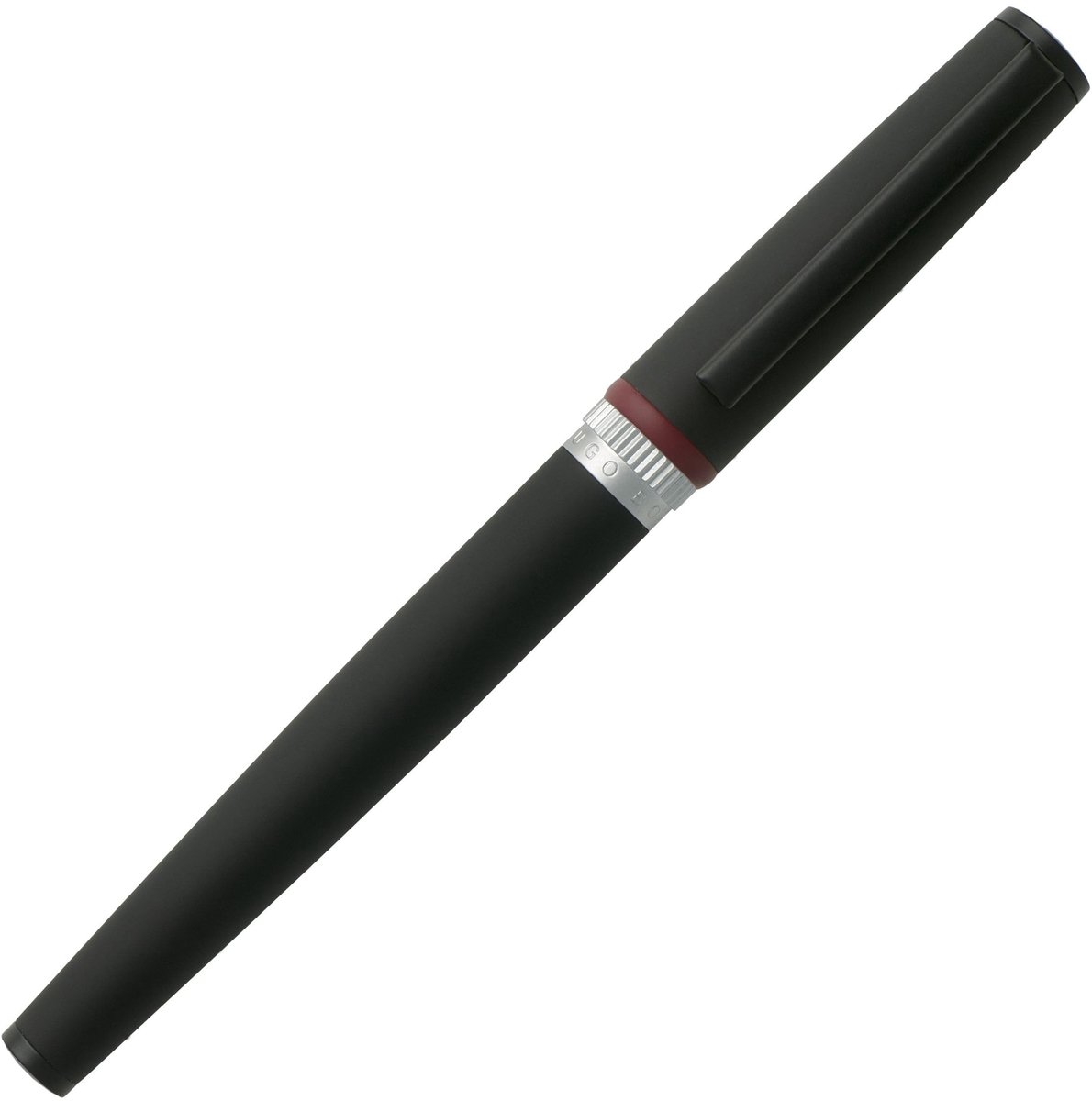Omgoods - Luxe Rollerbal Pen in Zwart/Rood - Ergonomisch Ontwerp