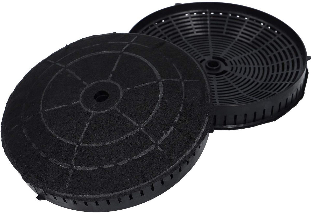 Omgoods - 2 x Actieve Koolstoffilter voor Whirlpool en Ikea Afzuigkappen - Type 57
