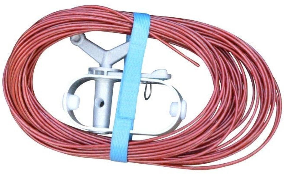Omgoods - Tension Kabel met Klemslot 20 m - Voor Zwembadafdekking