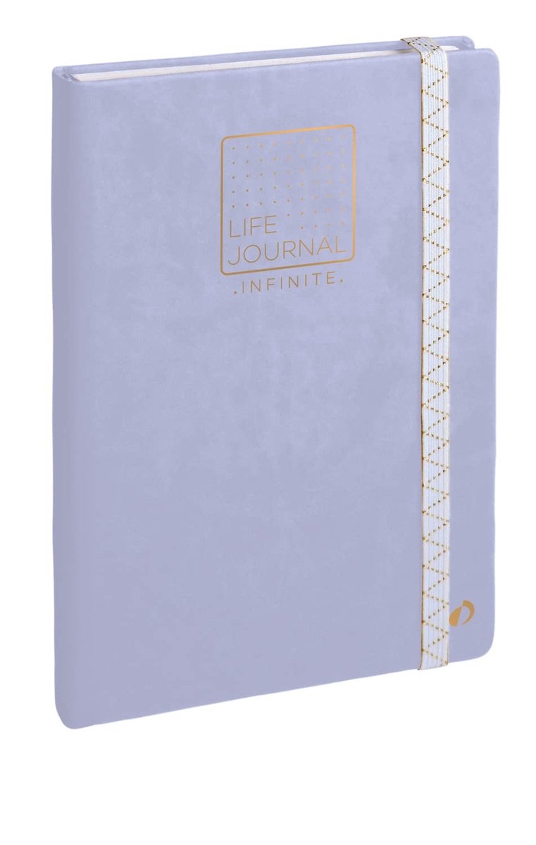 Omgoods - Kalender Perpetueel Mauve 15x21 cm - Elegant en Praktisch