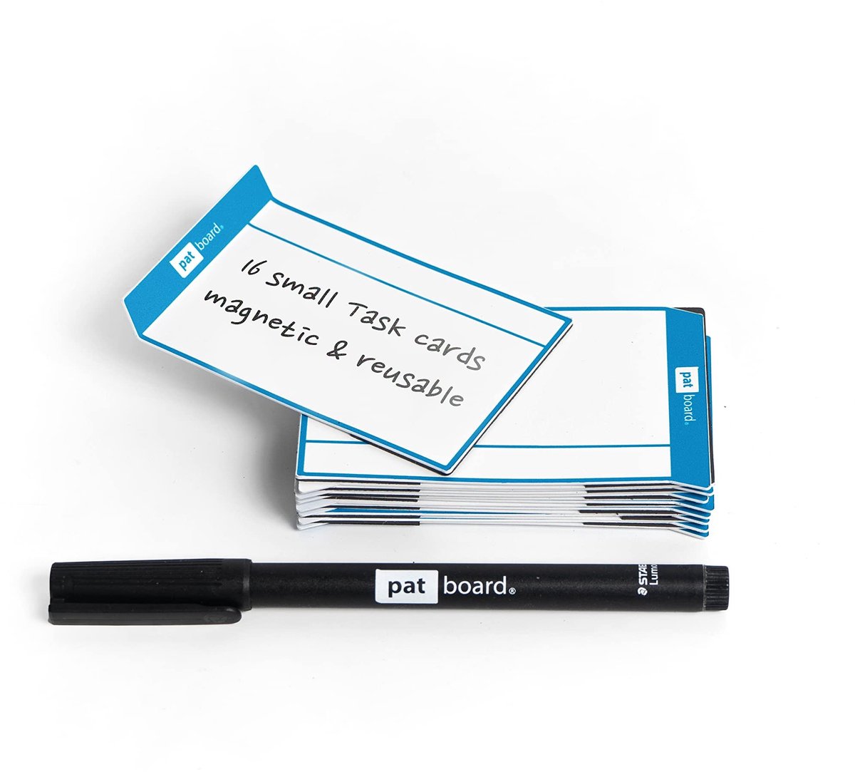 Omgoods - Magnetische Scrum & Kanban Task Cards - Set van 16 - Blauw