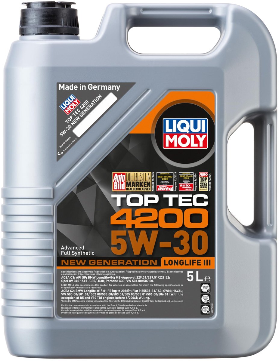Omgoods - Top Tec 4200 5W-30 Motorolie voor Personenauto's