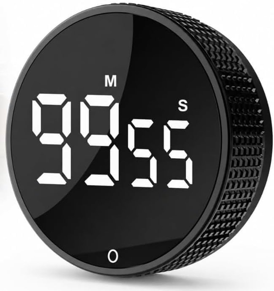keukentimer, magnetisch, met groot led-display, stopwatch, visueel