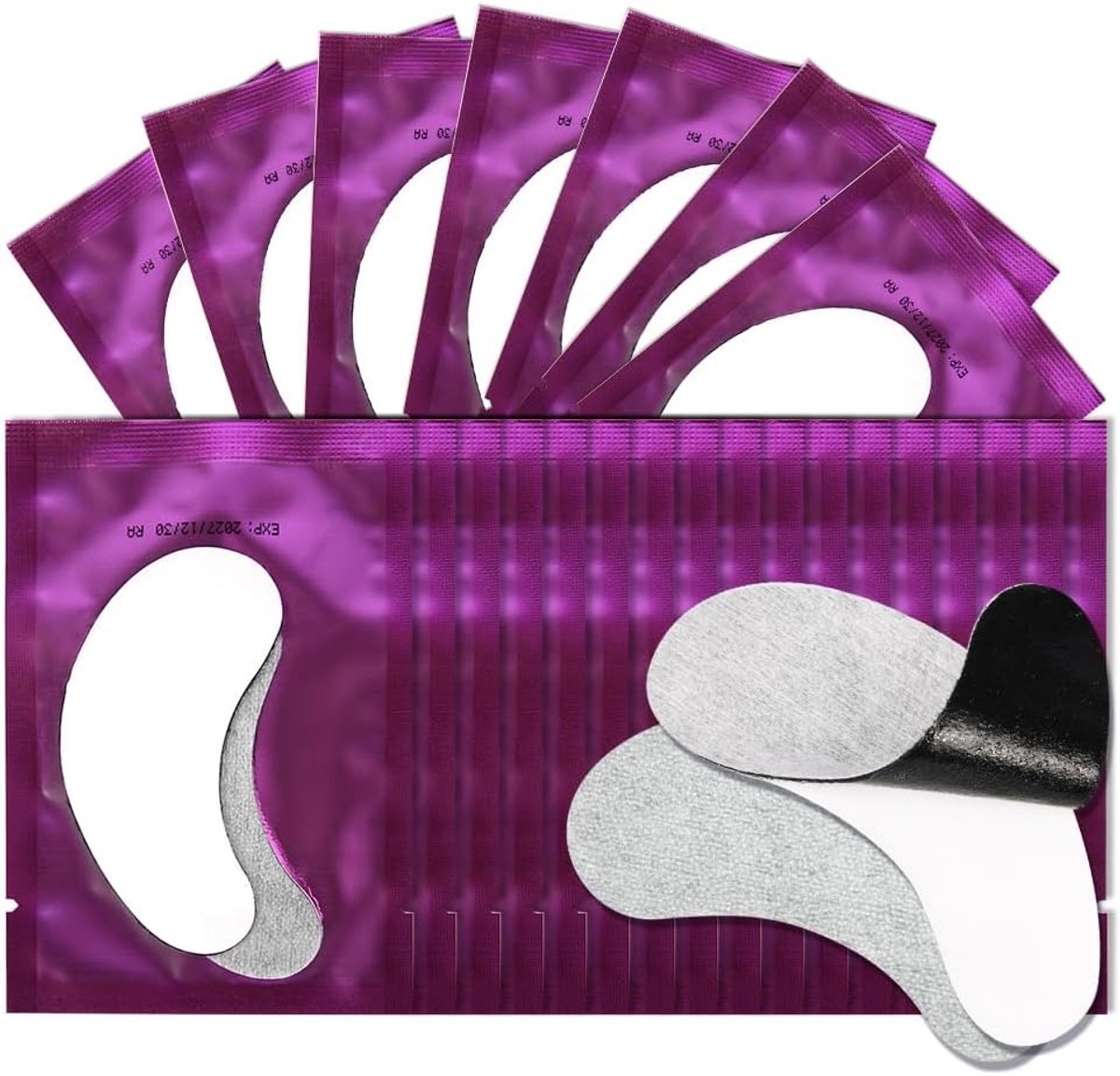20 paar 2in1 Oogpads voor Wimperverlenging Wimperverlengpads