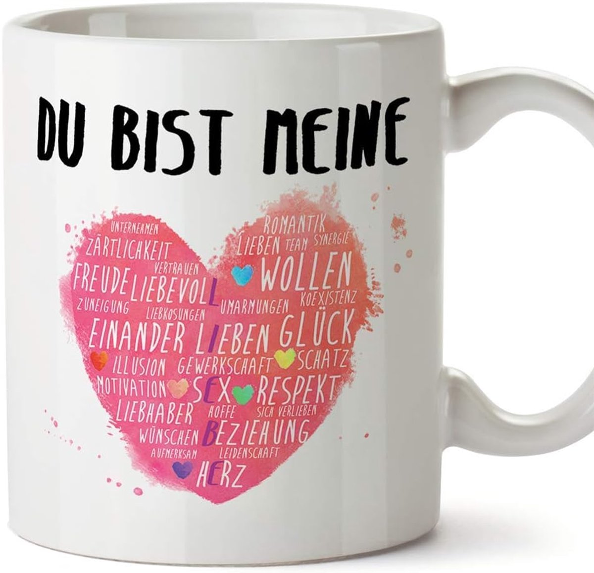 Mok in het Duits - DSV-Du bist meine (hart)