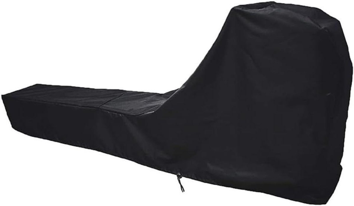 Roeimachinehoes - Beschermhoes Fitness - Apparaat Beschermen - Waterdicht Oxford Materiaal - 241 x 61 x 1016 cm - Zilver