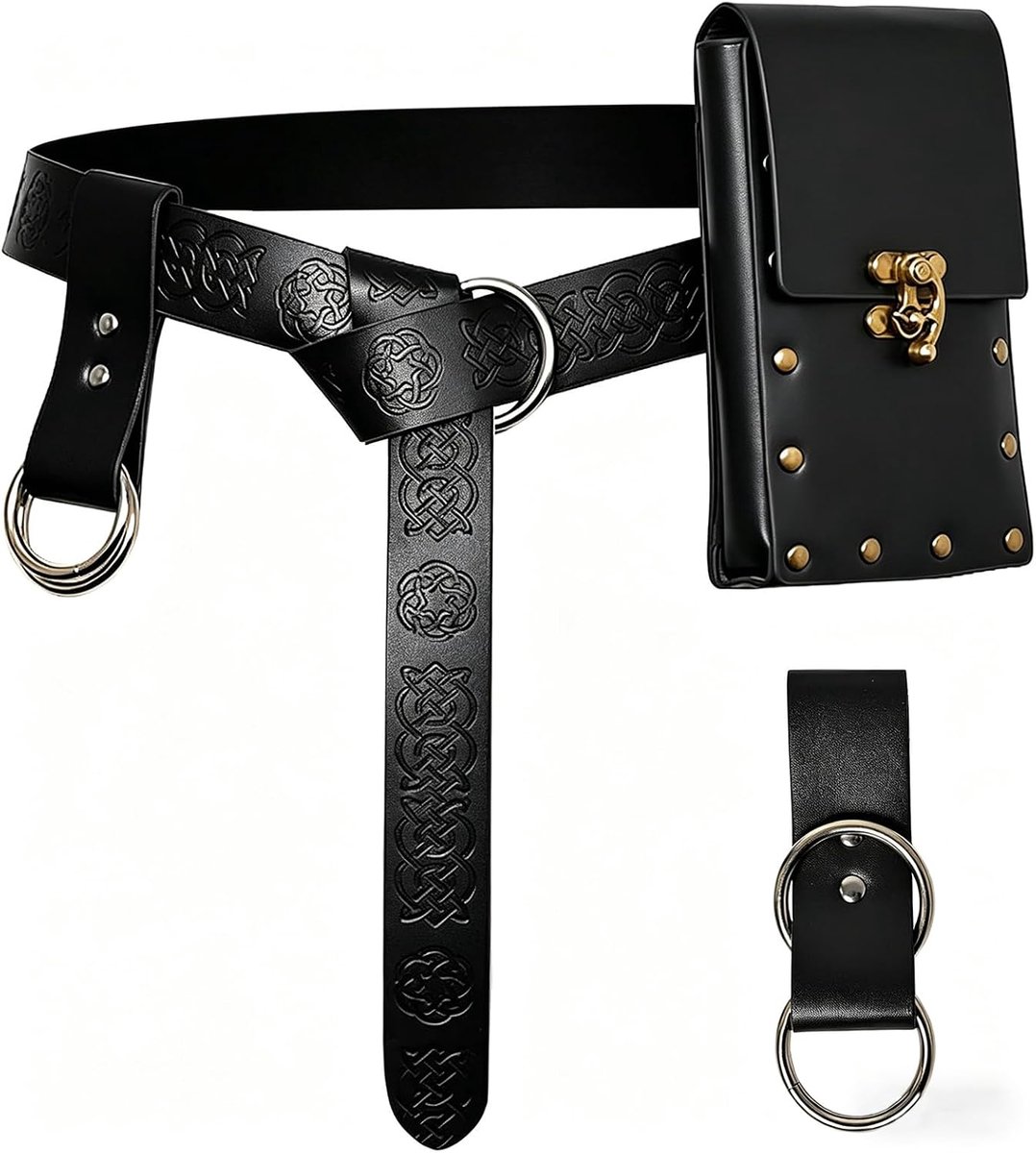 ridderaccessoires, middeleeuwse riem, middeleeuwse kleding