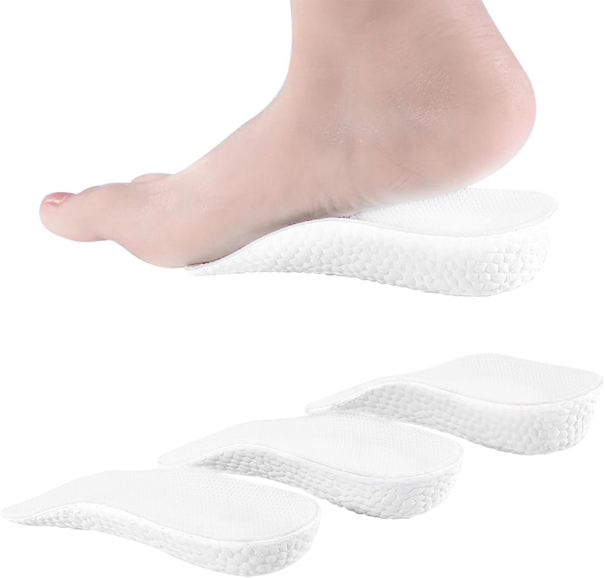 3 paar schoenlift binnenzool, hoogte inlegzolen, inlegzolen met 2,5