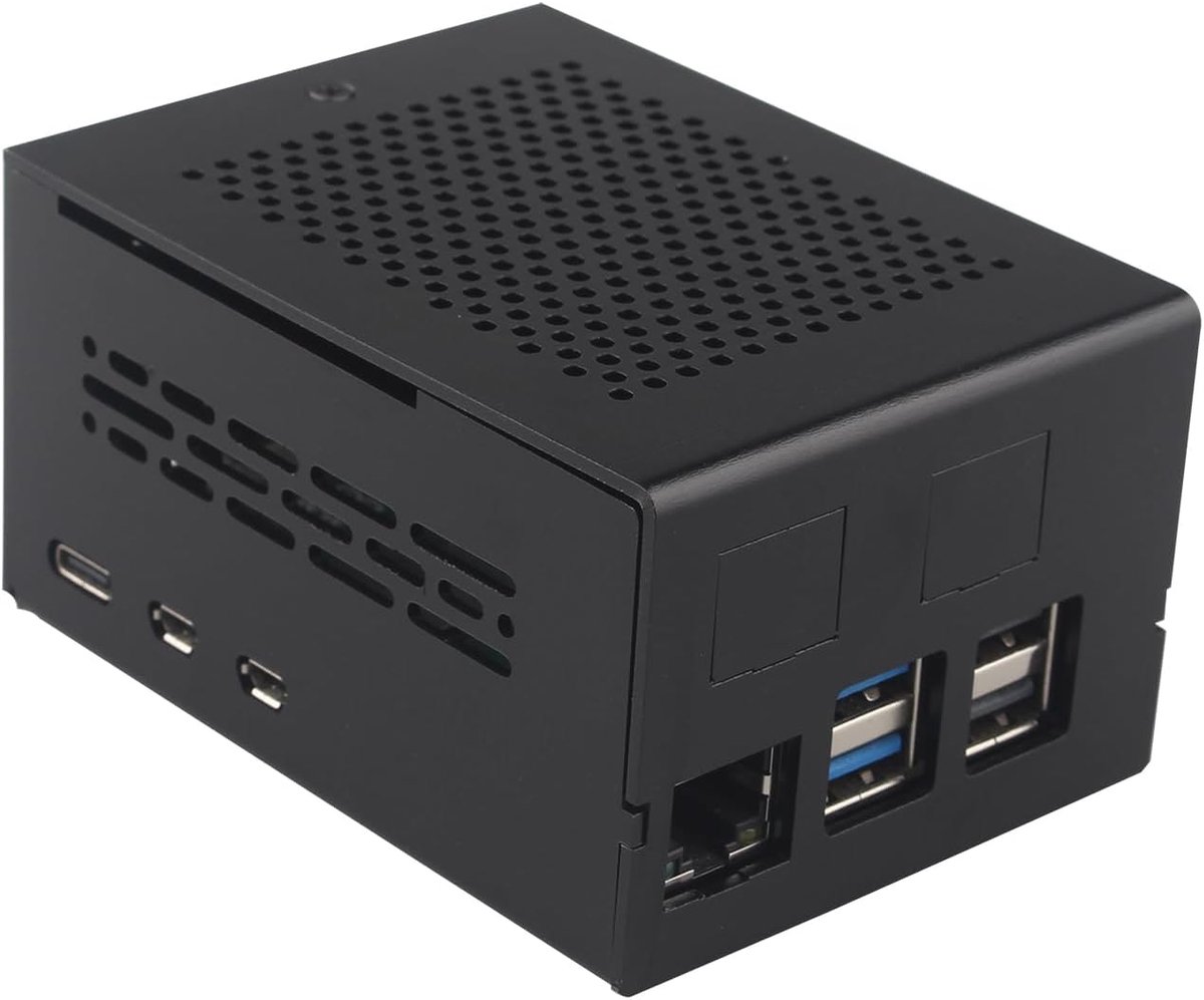 Zc506 Aluminum Case Raspberry Pi 5 Support PCIe to 2.5G 5G Ethernet