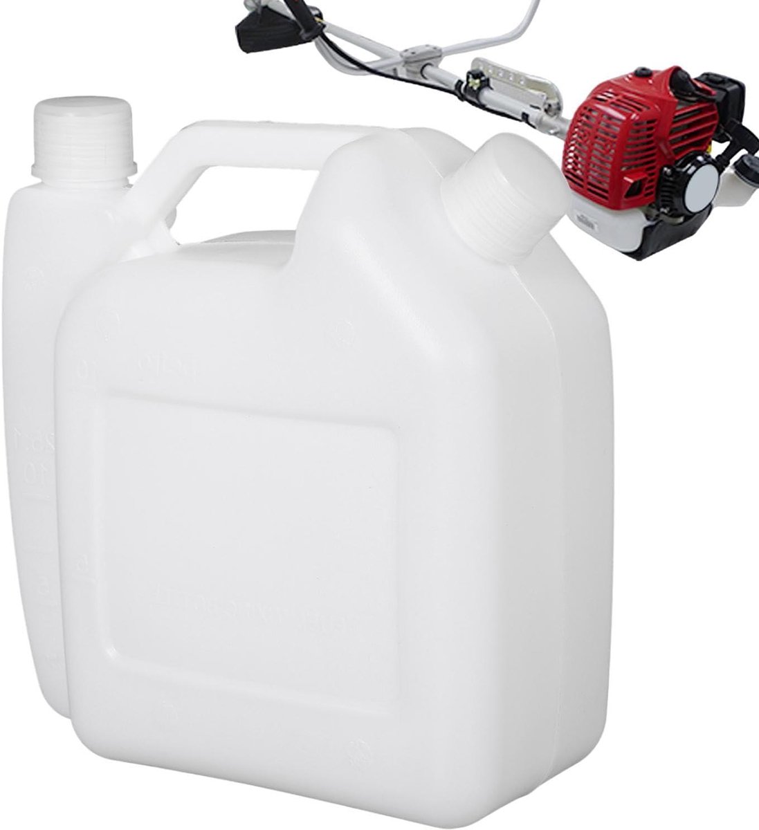 Mengfles Brandstofmix - Olie Mengfles - Motoronderhoud Gemak - Duidelijke Mengverhoudingen - 1.5L - Multicolor