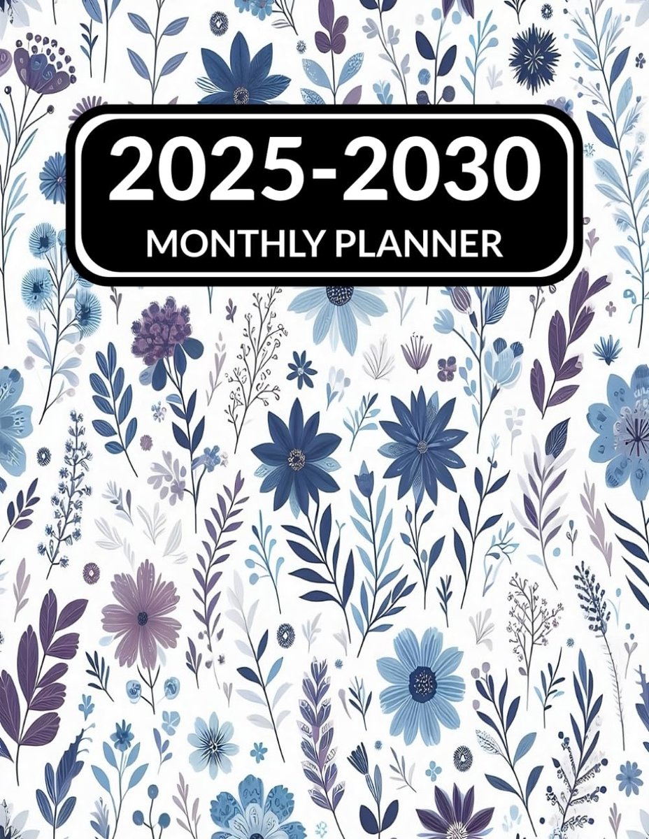 SnelShoppen - Maandplanner 2025-2030: 6 Jaar van Januari 2025 tot December 2030 met Feestdagen, Ideaal voor Organisatie en Planning