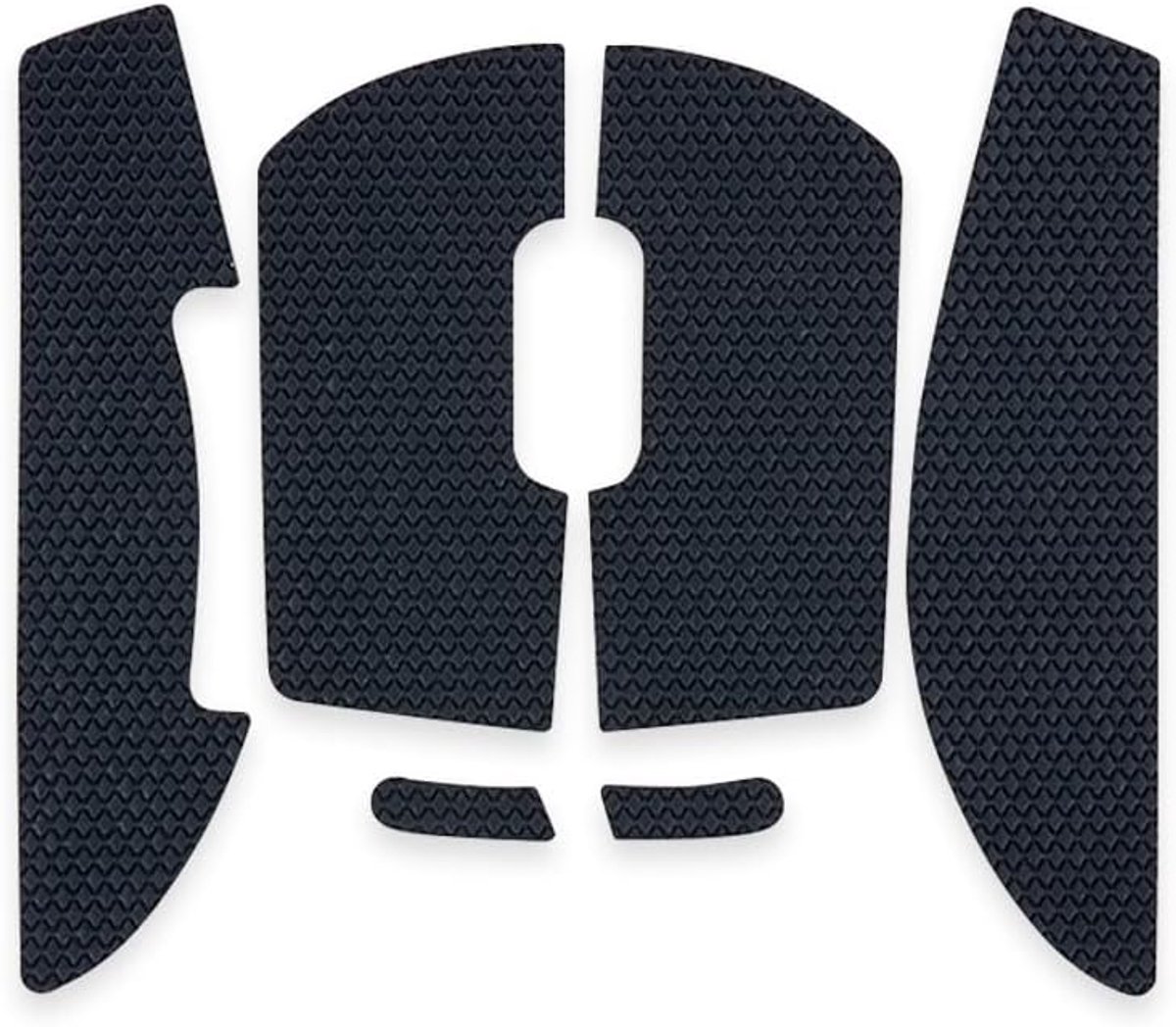 Zweetpasta Grip Tape Vervanging voor Logi G Pro X Superlight Tweede generatie draadloze gamingmuis (zwart)