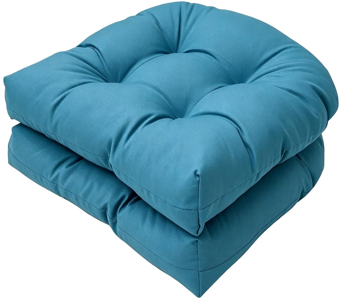 Omgoods - Set van 2 Buitenstoelkussens 48 x 48 cm Waterdicht voor Tuin