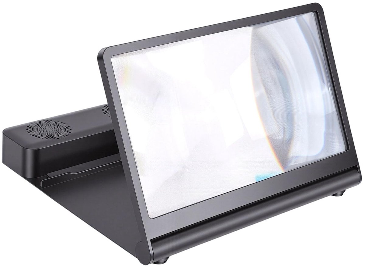 Omgoods - Smartphone Screen Magnifier met Bluetooth Speaker, 3D HD Vergrotende Projector