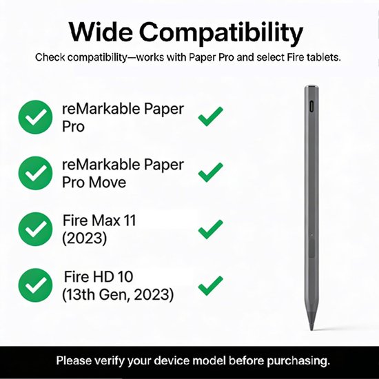 Omgoods - Stylus Pen voor Digitale Notities met Drukniveaus en Handpalmafwijzing — afbeelding 5