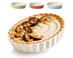 Omgoods - Praknu Cakevorm Keramisch 28 cm - Voor Quiche & Taart