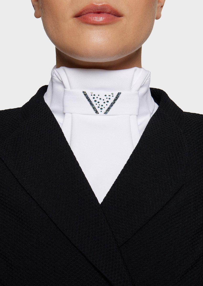 Samshield Plastron Crystal Fabric Triangle S Ocean Depth