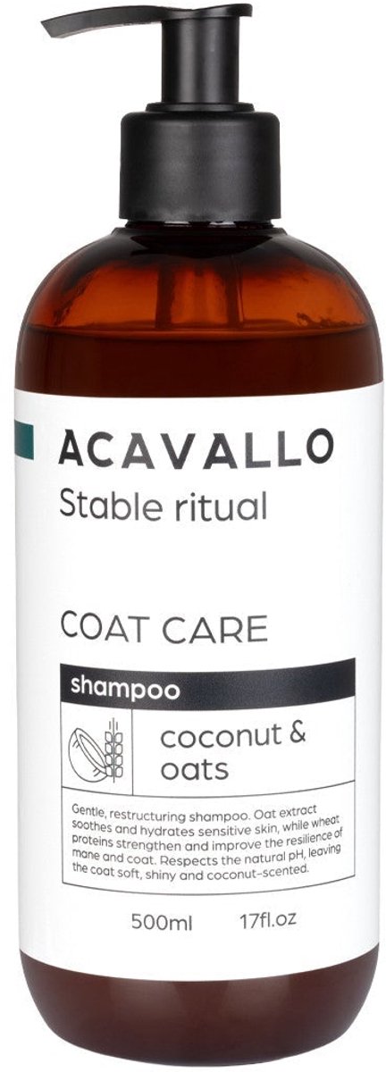 Acavallo Coconut & Oat Shampoo 500ml