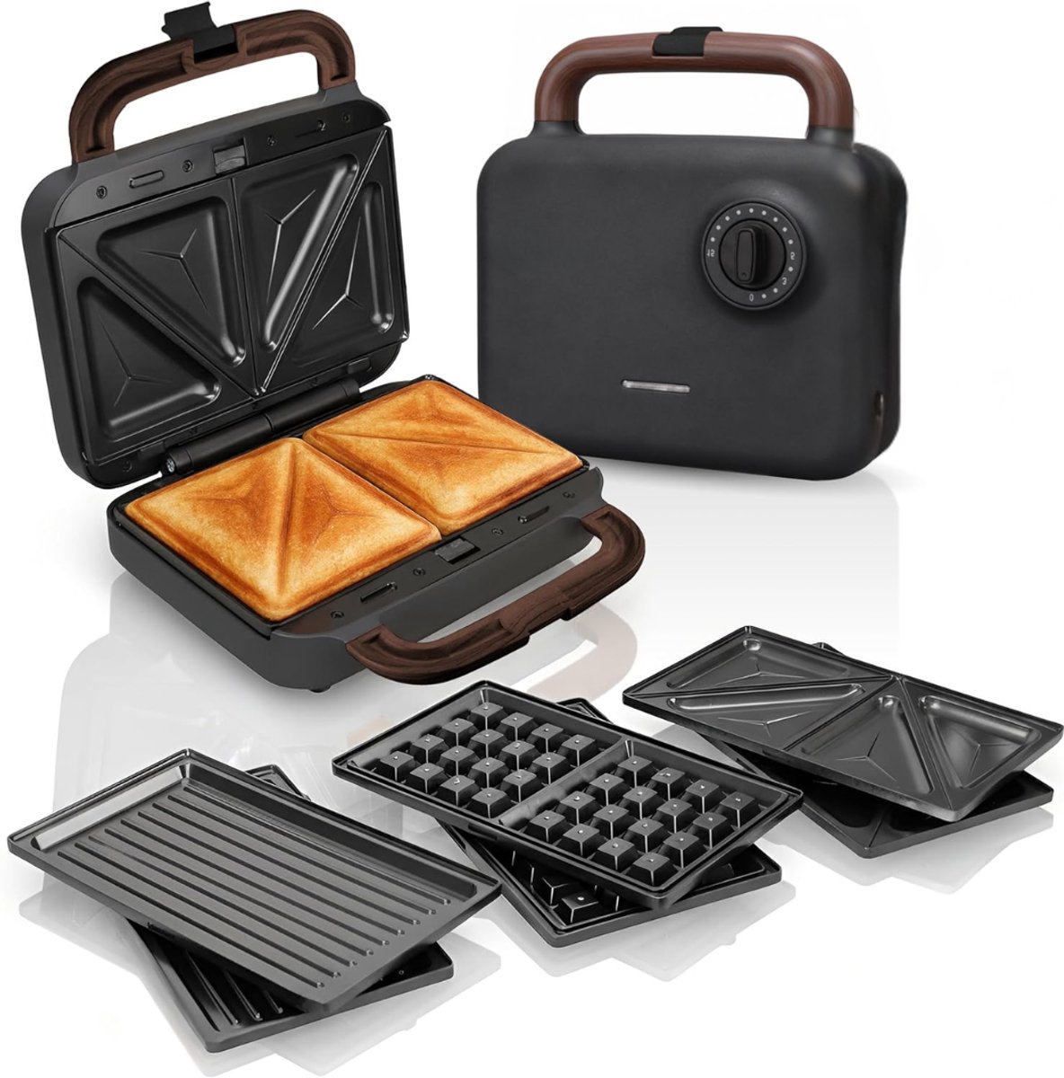 Zavio® Contactgrill - Tosti Apparaat - Tosti-ijzers - Panini Grill -