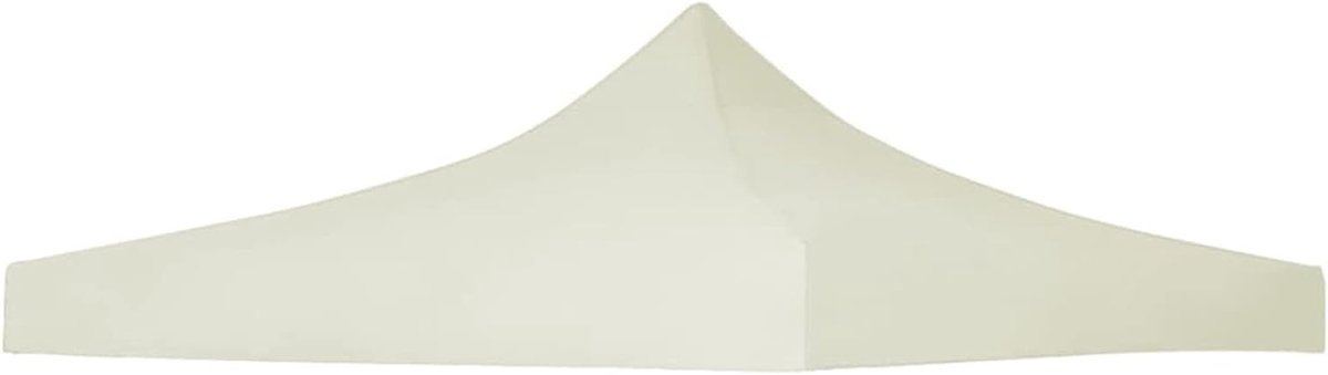 Daktent - Feesttent Paviljoen - Buitenfeesten Organiseren - Waterdicht UV-bestendig - 3 x 3 m - Crèmekleurig