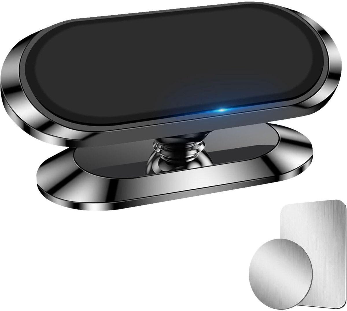 Magnetische Telefoonhouder Auto - Universele Smartphone Autohouder met 8 Sterke Magneten - 360° Draaibare Telefoonstandaard - Stevige Telefoonhouder voor Dashboard of Ventilatierooster - Compatibel met iPhone, Samsung en Andere Smartphones