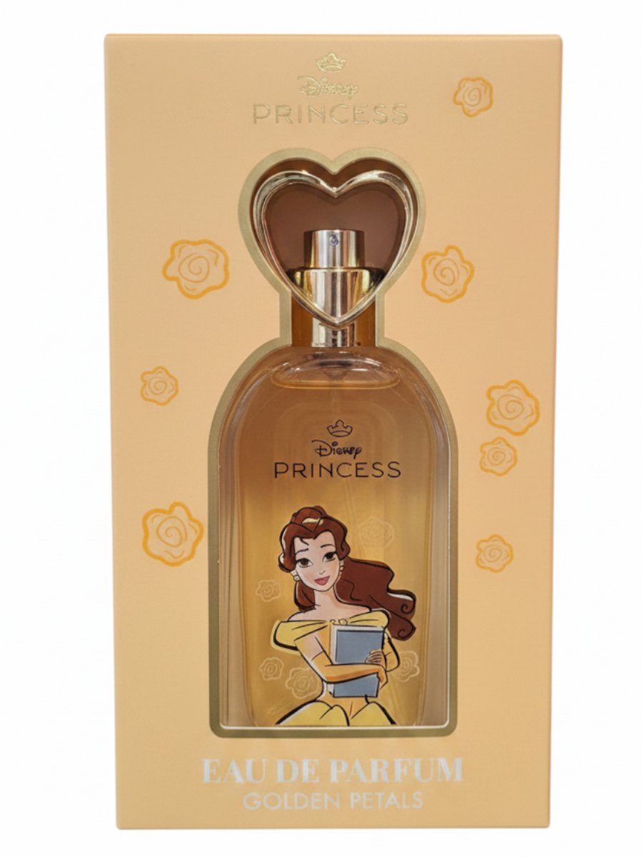 Disney Princess Belle Golden Petals Eau de Parfum voor Kinderen 50 ml
