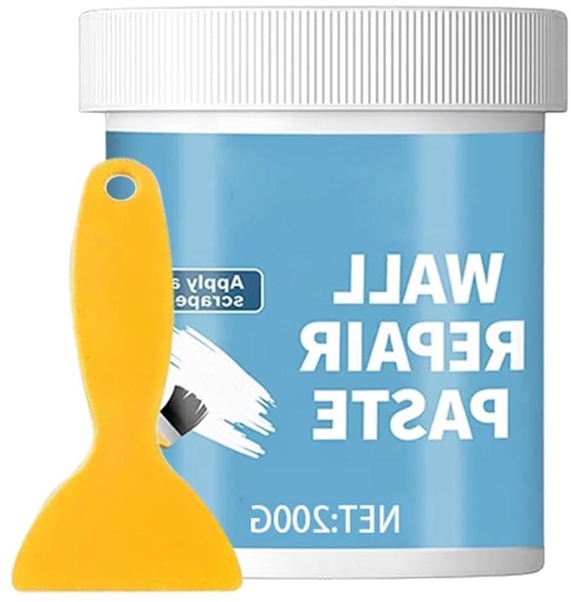 Muurreparatiepasta Kit - Muurvuller Reparatieset - Woningrenovaties - Waterafstotende Hydrofobe - 200 g - Wit