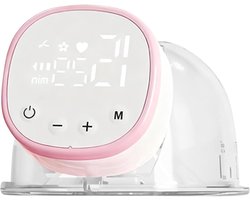 Draagbare Borstkolf - Elektrische Melkpomp - Borstvoeding Ondersteunen - Handsfree Bediening - 350 g - Wit