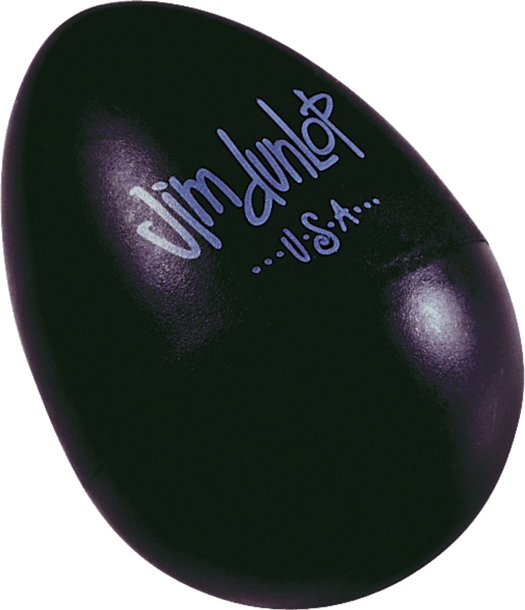 Jim Dunlop Egg Shaker - Percussie - Zwart - Pot 36 Stuks