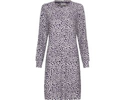 Pastunette - Nachthemd - Purple Pebbles - Fleece - Paars/Grijs - Maat 40