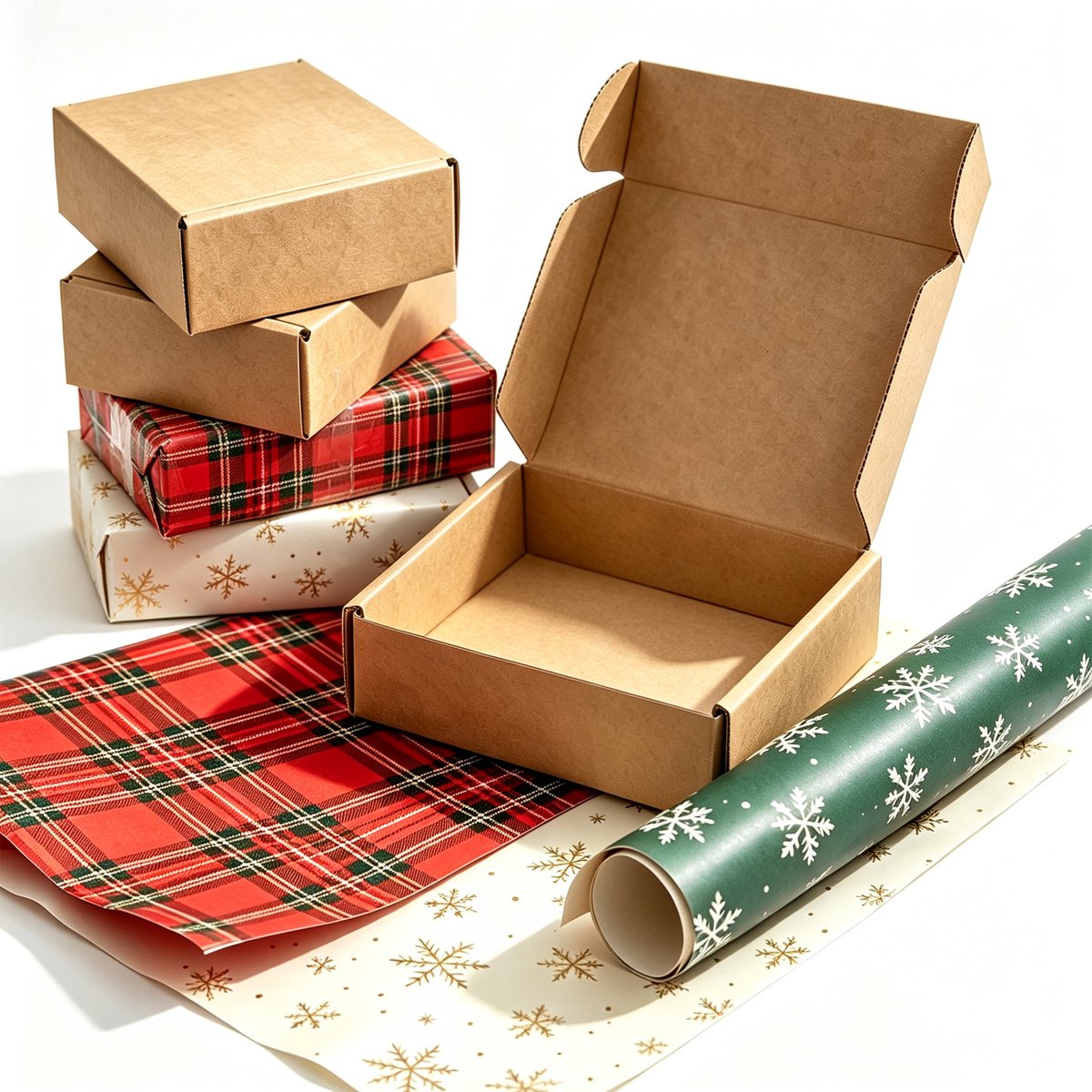 Froadp Verpakking van 40 verpakkingsdozen, opvouwbare kartonnen dozen en transportdozen, eenvoudig op te vouwen, stevige constructie, geschikt voor transport, verhuizingen, opslag en cadeauverpakkingen. Grote brieven - bruin - 15 x 10 x 4 cm