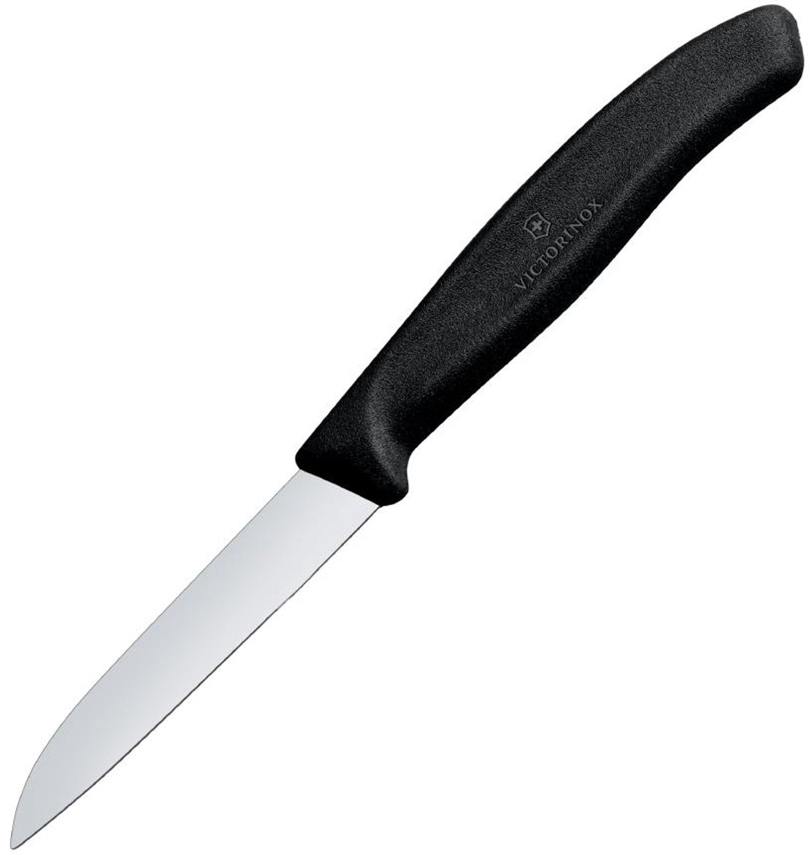 Victorinox Classic schilmesje 19cm zwart RVS recht lemmet 2026